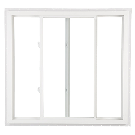White 2 Lite Series 151 Sliding Window
