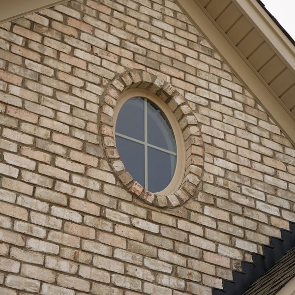 Almond Full Round Window with Grids