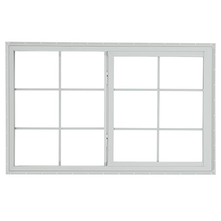 White 2 Lite Series 5700 Sliding Window