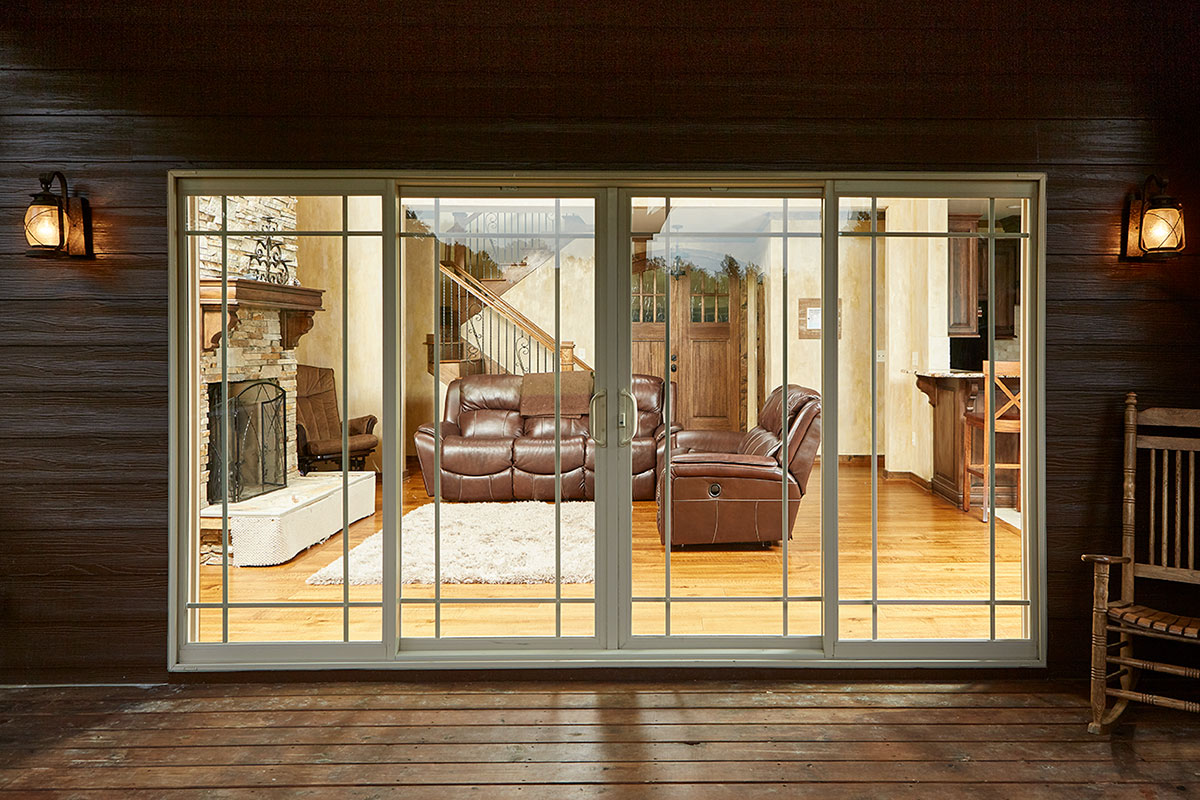 4 Panel Sliding Patio Door Exterior