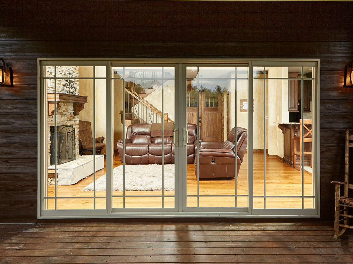 Four Lite Sliding Patio Doors | Atrium Windows & Doors