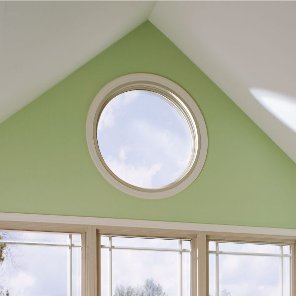 Almond Full Round Shaped Window